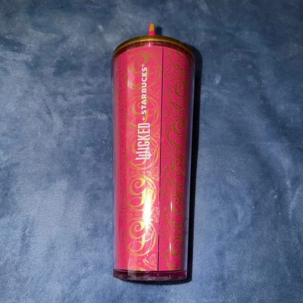 Wicked x Starbucks red tumbler new